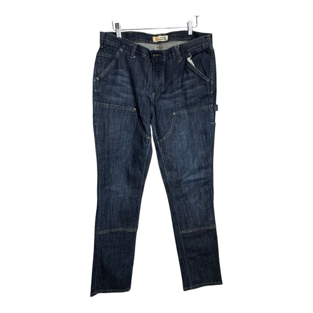 carhartt rugged flex layton double front jeans slim fit‎ 14 tall
